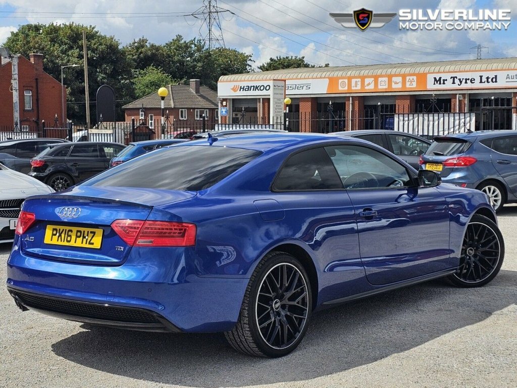 Audi A5 2L Black Edition Plus Blue #5