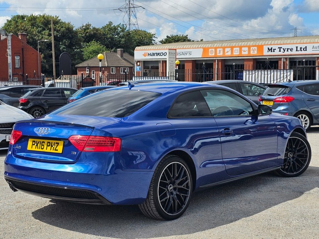 Audi A5 2L Black Edition Plus Blue #4