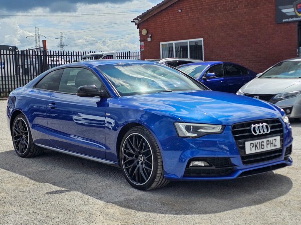 Audi A5 2L Black Edition Plus Blue #6