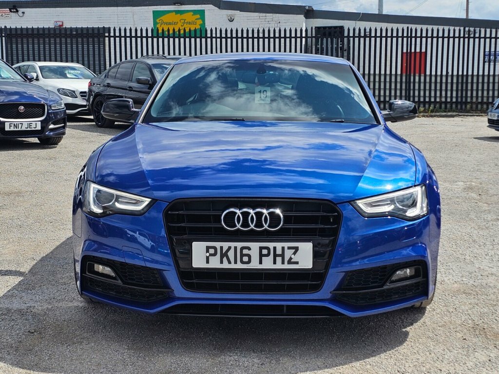 Audi A5 2L Black Edition Plus Blue #5
