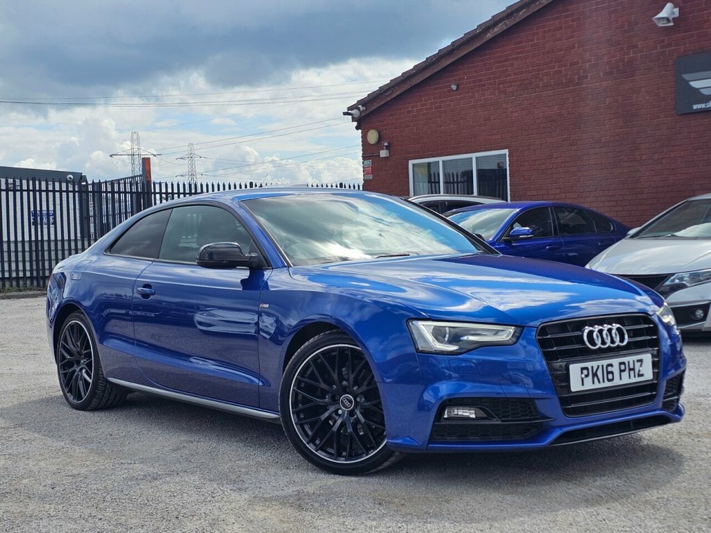 Audi A5 2L Black Edition Plus Blue