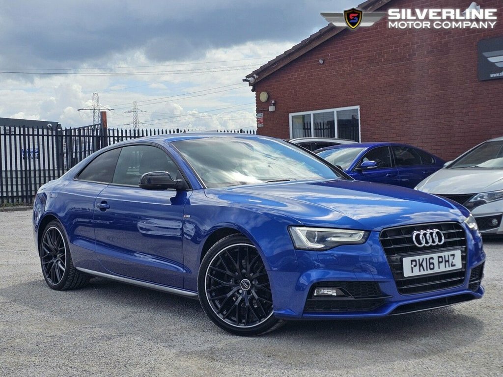 Audi A5 2L Black Edition Plus Blue