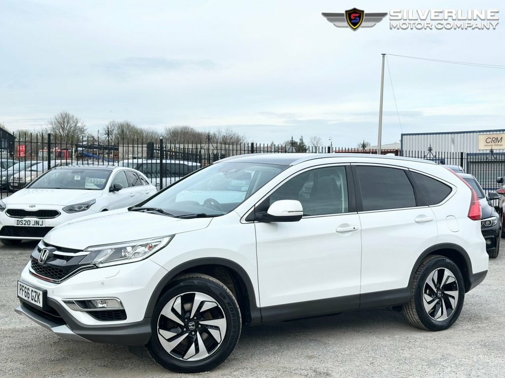 Honda Cr-V 1.6L Ex White #5