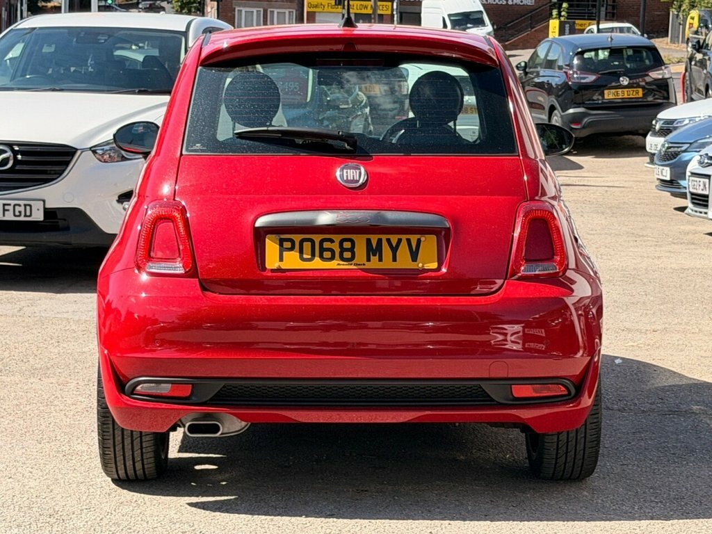 Fiat 500 1.2L S PO68MYV Red #4