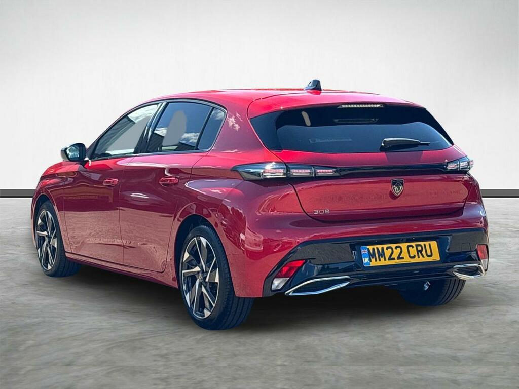 Peugeot 308 1.2 Puretech Allure Premium Hatchback E MM22CRU Red #5