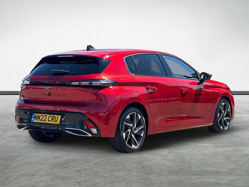 Peugeot 308 1.2 Puretech Allure Premium Hatchback E MM22CRU Red #3