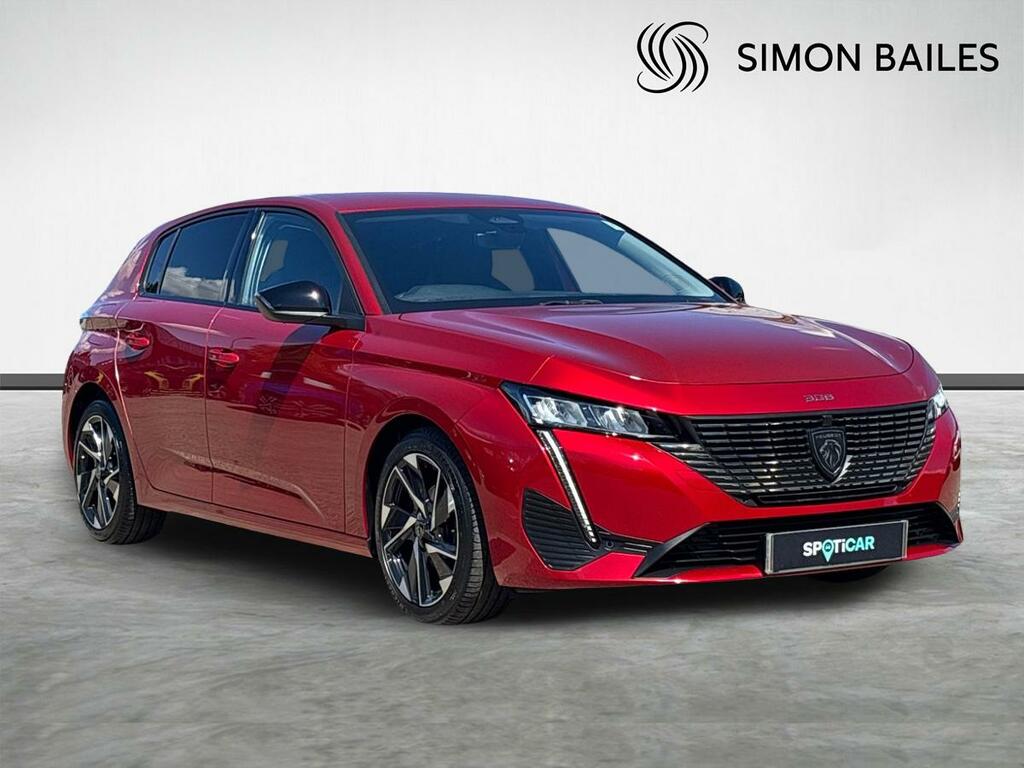 Peugeot 308 1.2 Puretech Allure Premium Hatchback E MM22CRU Red