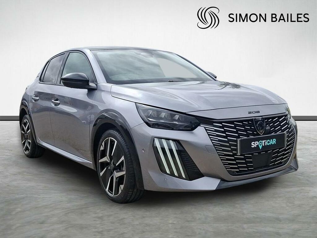 Peugeot 208 1.2 Gt Premium Hatchback Hybrid E-dsc6 Grey