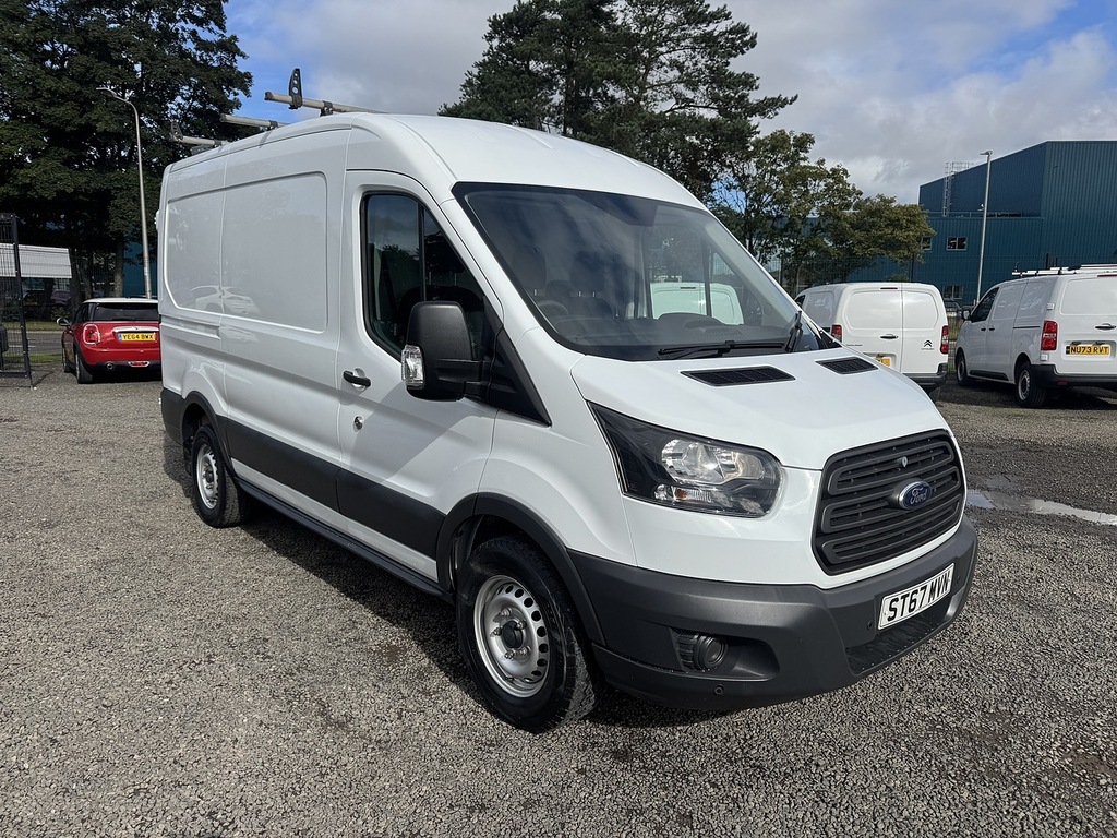 Ford Transit Custom 350 L2 H2 Fwd 2.0Tdci Euro6 Ecoblue ST67MVN White #2