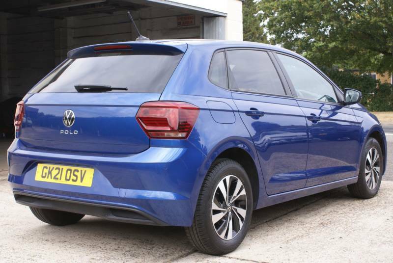 Volkswagen Polo 1.0 Tsi 95 Match Dsg - 2021 21 GK21OSV Blue #3