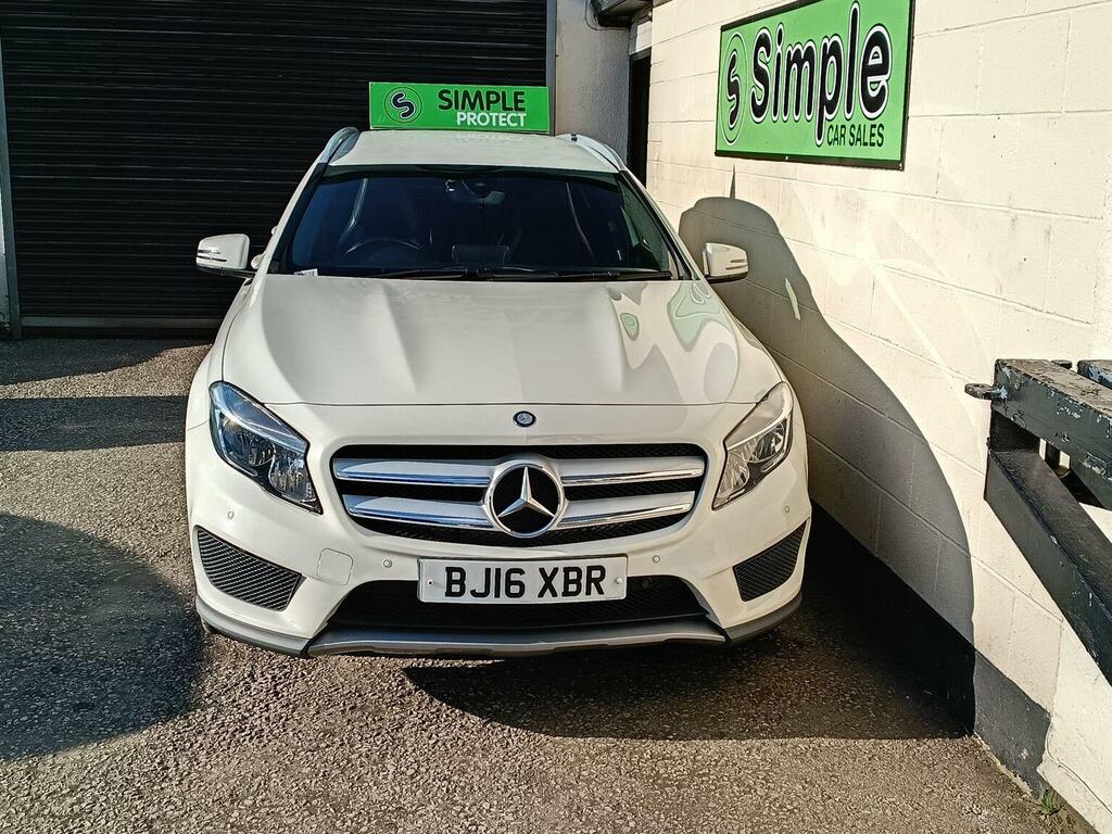 Mercedes-Benz GLA Class Suv 2.1 Gla220d Amg Line 7G-dct 4Matic Euro 6 Ss BJ16XBR White #2