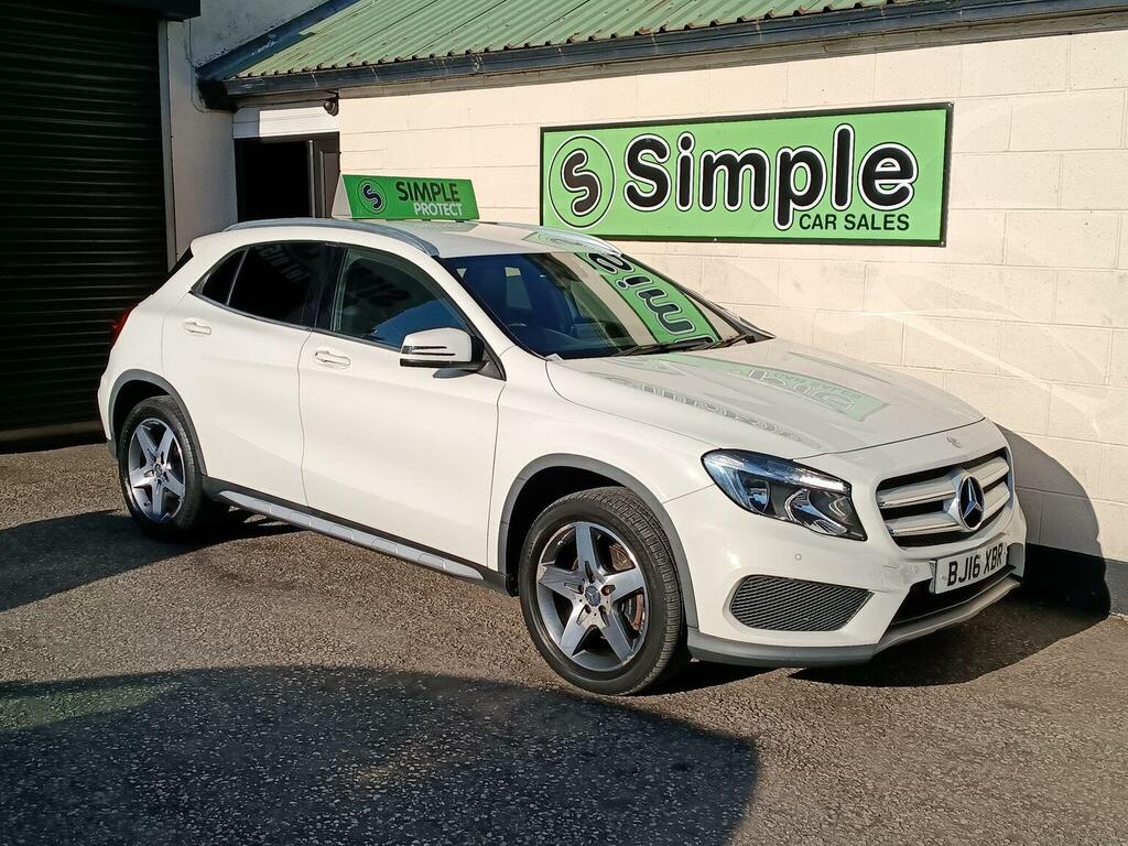 Mercedes-Benz GLA Class Suv 2.1 Gla220d Amg Line 7G-dct 4Matic Euro 6 Ss White