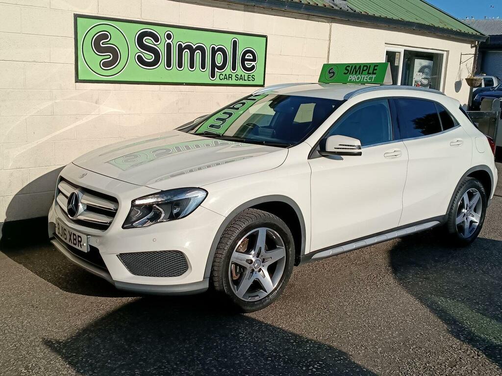 Mercedes-Benz GLA Class Suv 2.1 Gla220d Amg Line 7G-dct 4Matic Euro 6 Ss BJ16XBR White #3