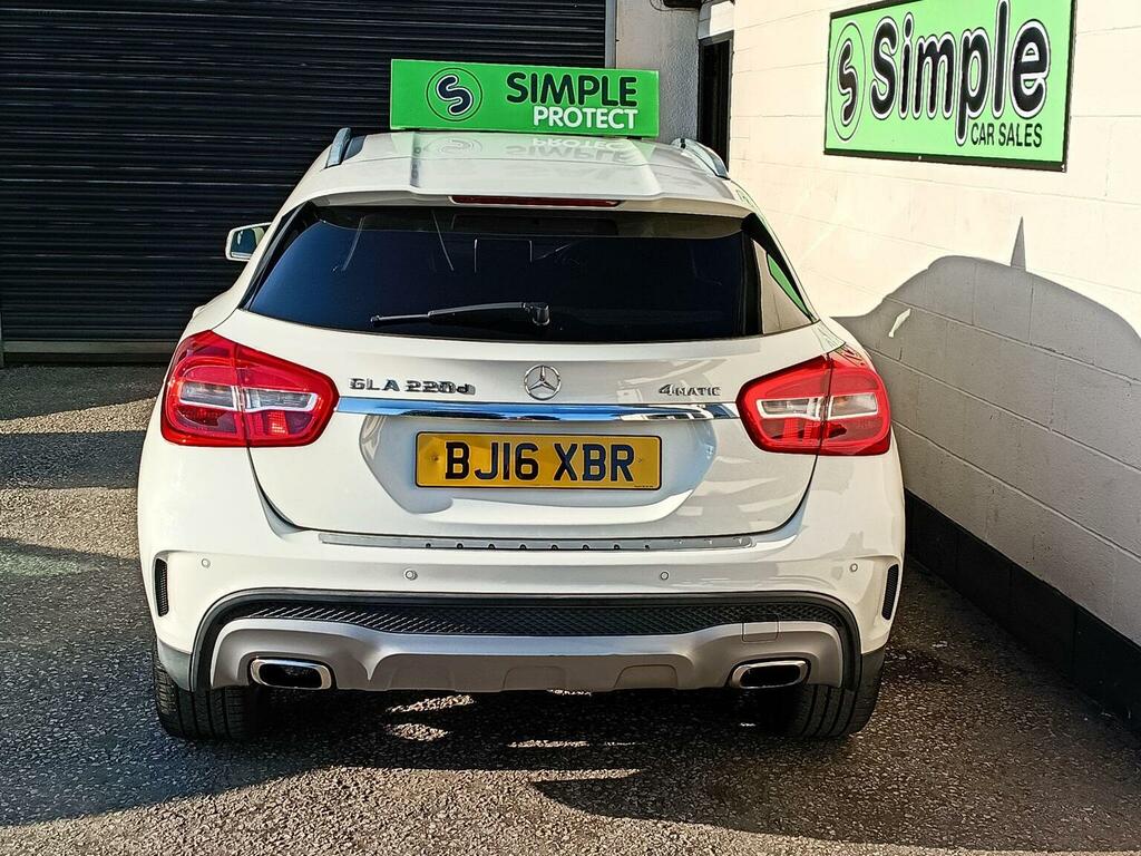 Mercedes-Benz GLA Class Suv 2.1 Gla220d Amg Line 7G-dct 4Matic Euro 6 Ss BJ16XBR White #5