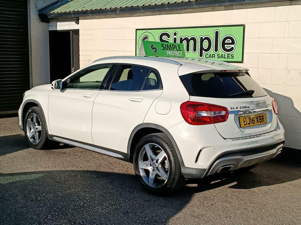 Mercedes-Benz GLA Class Suv 2.1 Gla220d Amg Line 7G-dct 4Matic Euro 6 Ss BJ16XBR White #4