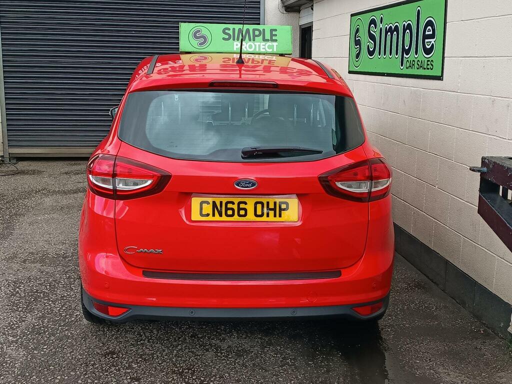 Ford C-Max Mpv 1.5 Tdci Zetec Euro 6 Ss 201666 CN66OHP Red #5