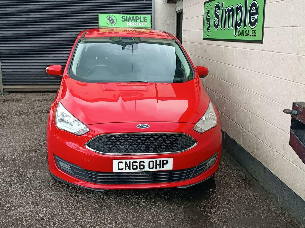 Ford C-Max Mpv 1.5 Tdci Zetec Euro 6 Ss 201666 CN66OHP Red #2