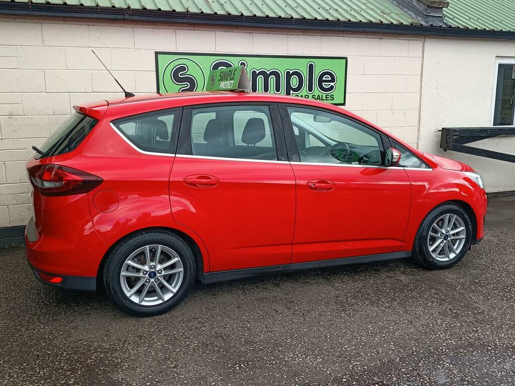 Ford C-Max Mpv 1.5 Tdci Zetec Euro 6 Ss 201666 CN66OHP Red #6