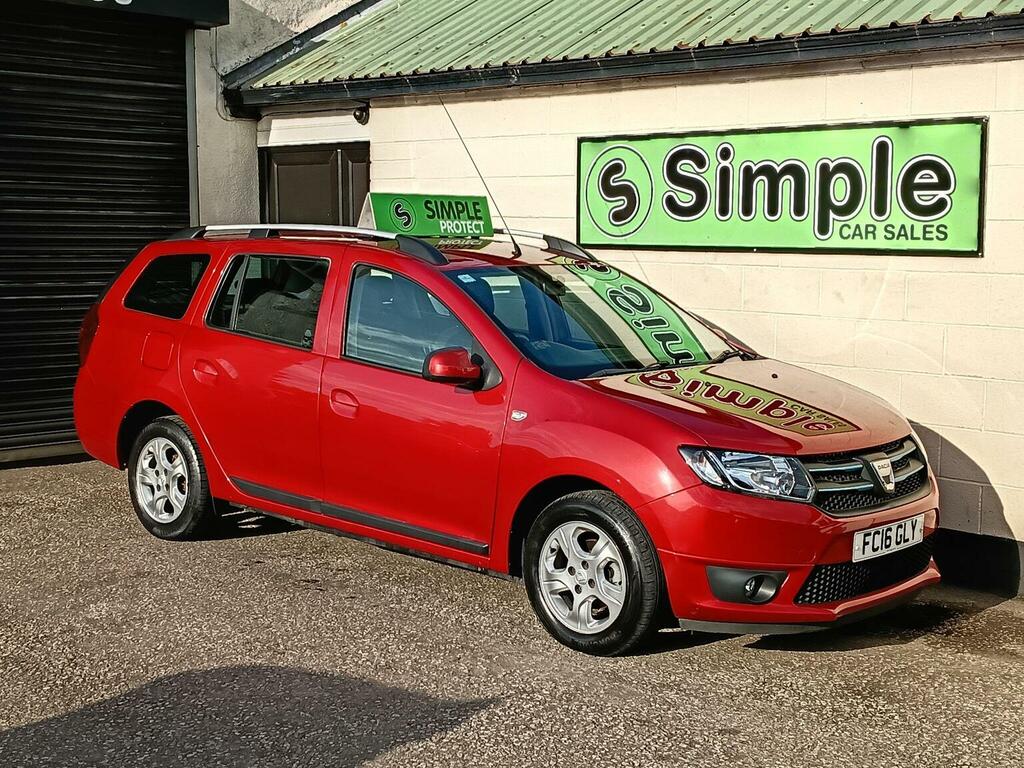 Dacia Logan Estate 1.5 Dci Laureate Euro 6 Ss 201616 Red