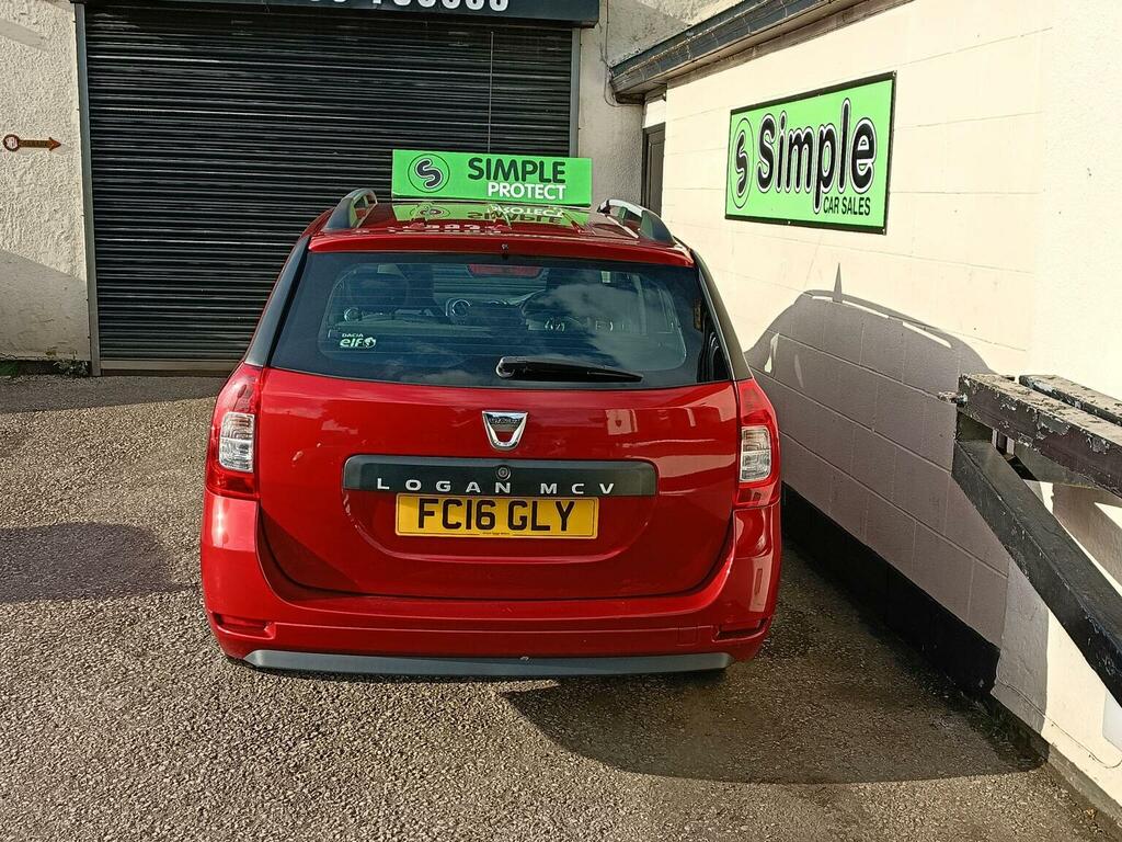 Dacia Logan Estate 1.5 Dci Laureate Euro 6 Ss 201616 Red #5