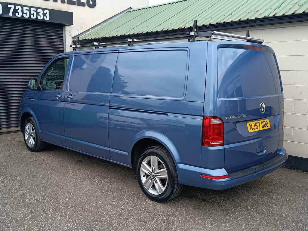 Volkswagen Transporter 2.0 Tdi T32 Bluemotion Tech Highline Dsg Fwd Lwb E Blue #4