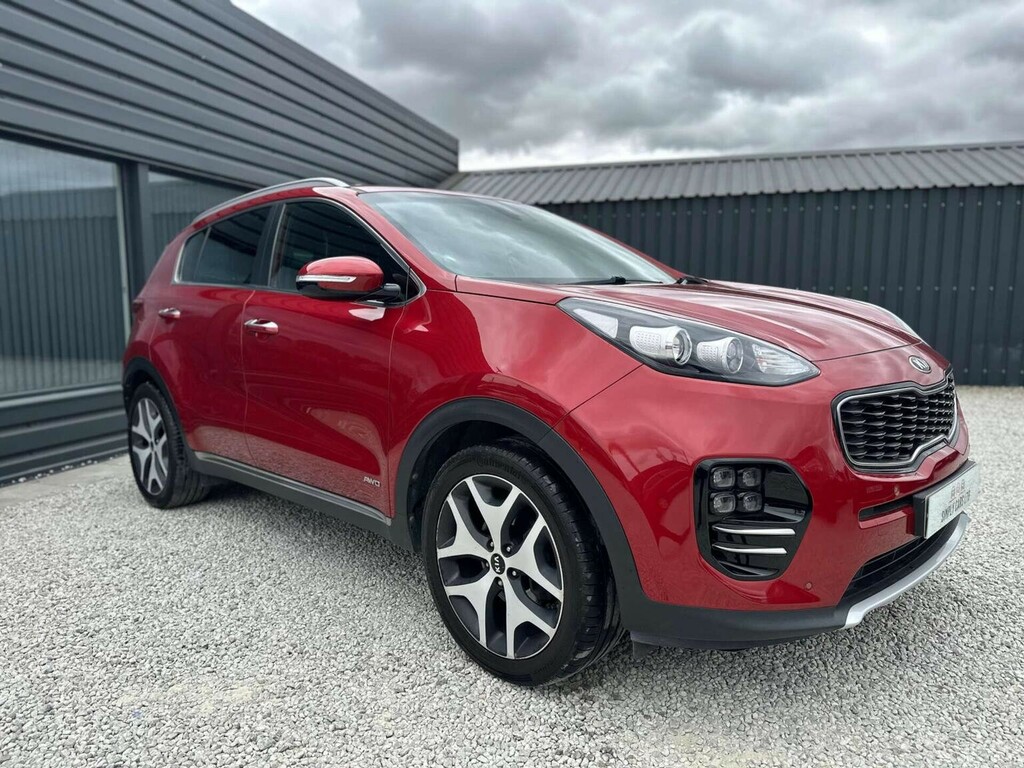 Kia Sportage 1.6 T-gdi Gt-line Dct Awd Euro 6 201666 Red