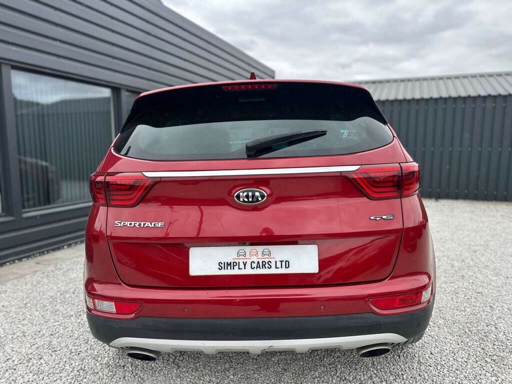 Kia Sportage 1.6 T-gdi Gt-line Dct Awd Euro 6 201666 Red #4