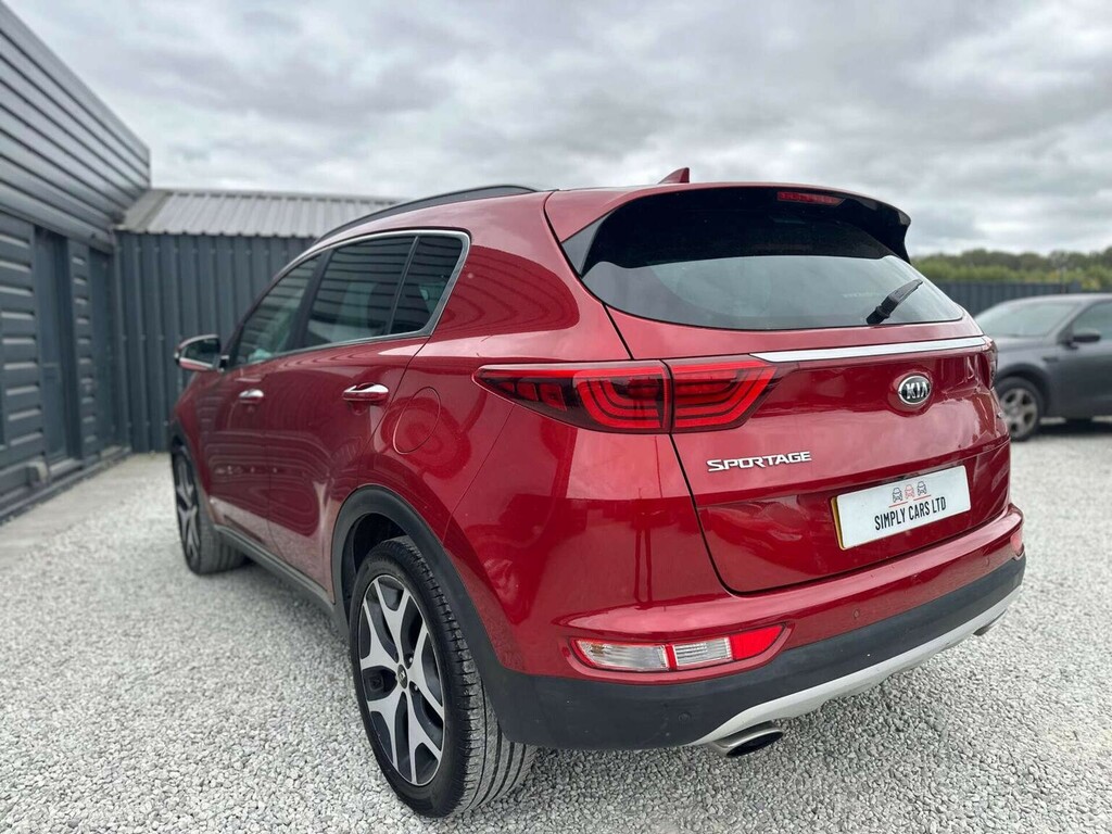 Kia Sportage 1.6 T-gdi Gt-line Dct Awd Euro 6 201666 Red #5