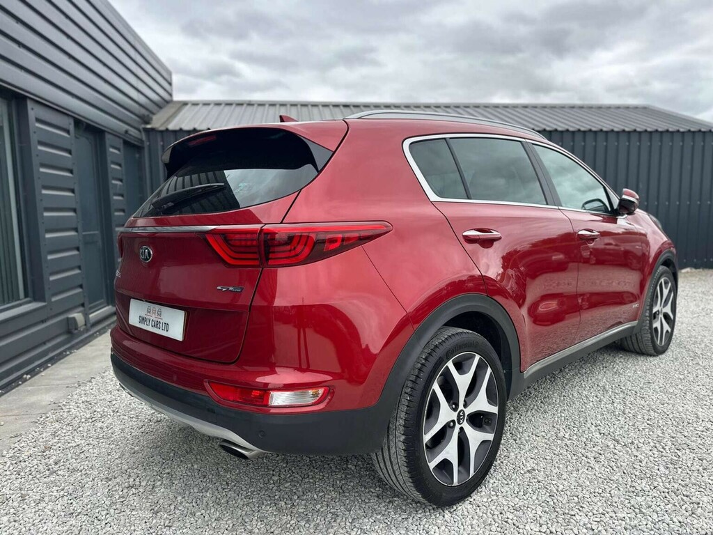Kia Sportage 1.6 T-gdi Gt-line Dct Awd Euro 6 201666 Red #3