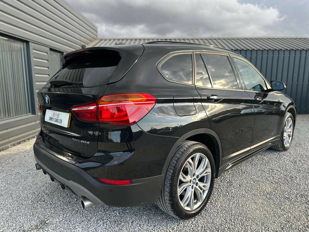 BMW X1 2.0 20D Sport Xdrive Euro 6 Ss Black #3