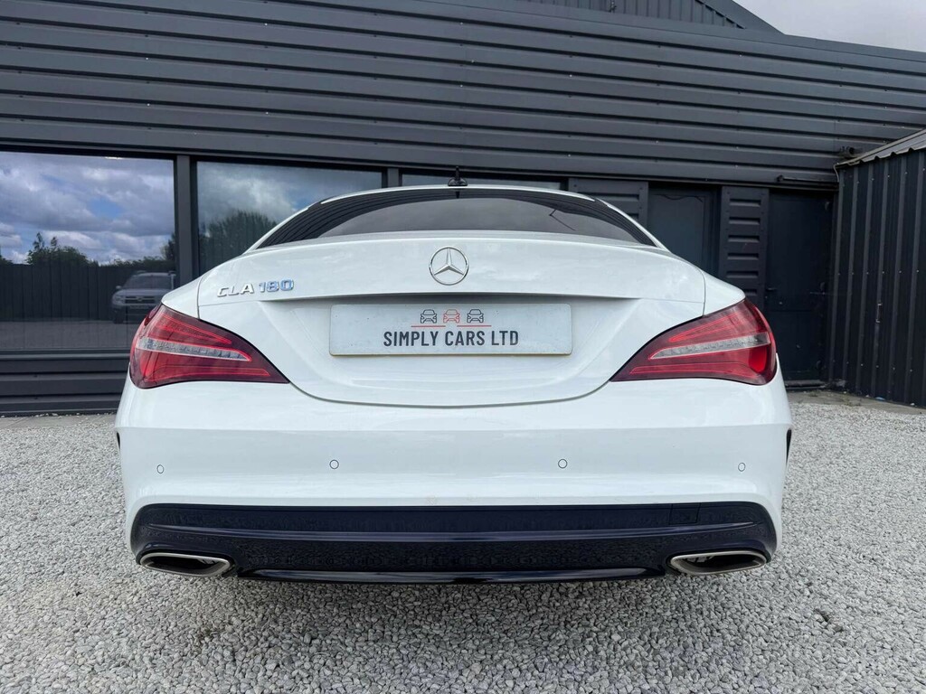 Mercedes-Benz CLA Class 1.6 Cla180 Amg Line Coupe Euro 6 Ss White #4