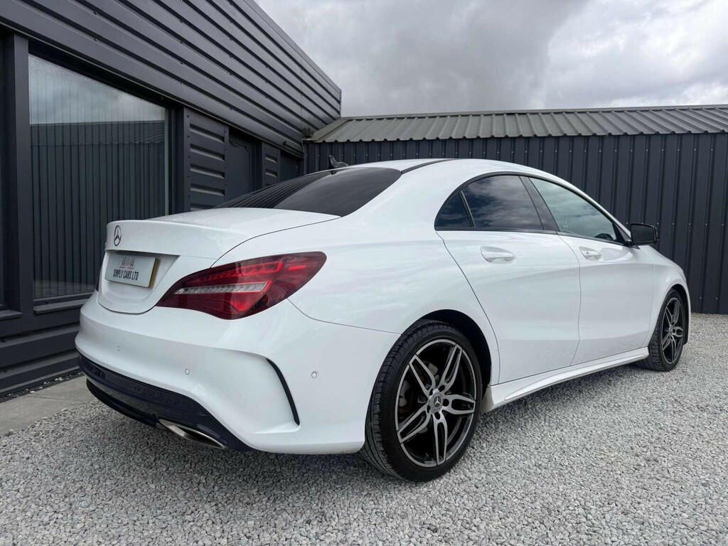 Mercedes-Benz CLA Class 1.6 Cla180 Amg Line Coupe Euro 6 Ss White #3