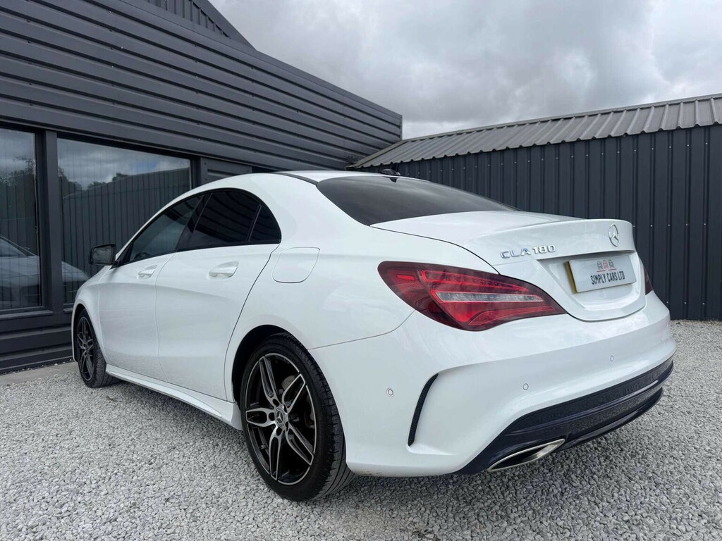 Mercedes-Benz CLA Class 1.6 Cla180 Amg Line Coupe Euro 6 Ss White #5