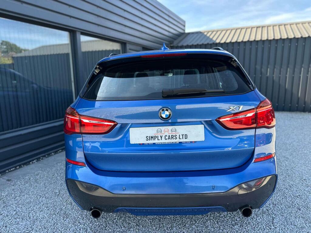 BMW X1 2.0 25D M Sport Xdrive Euro 6 Ss Blue #4