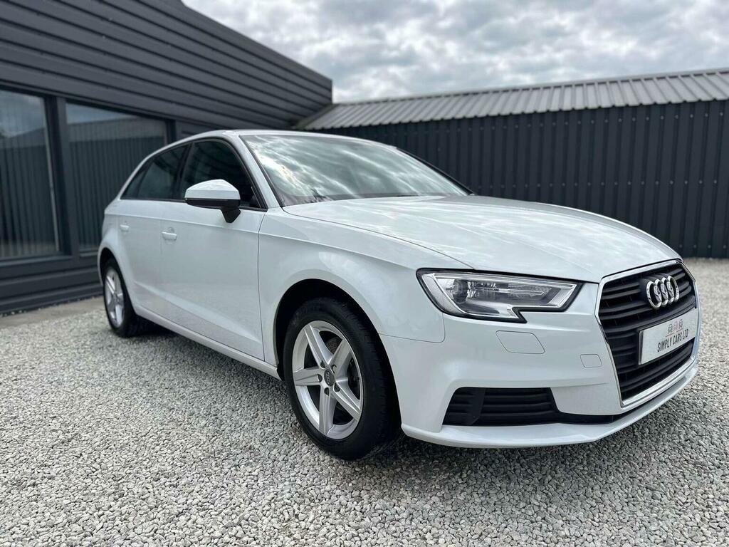 Audi A3 1.0 Tfsi Se Sportback S Tronic Euro 6 Ss White