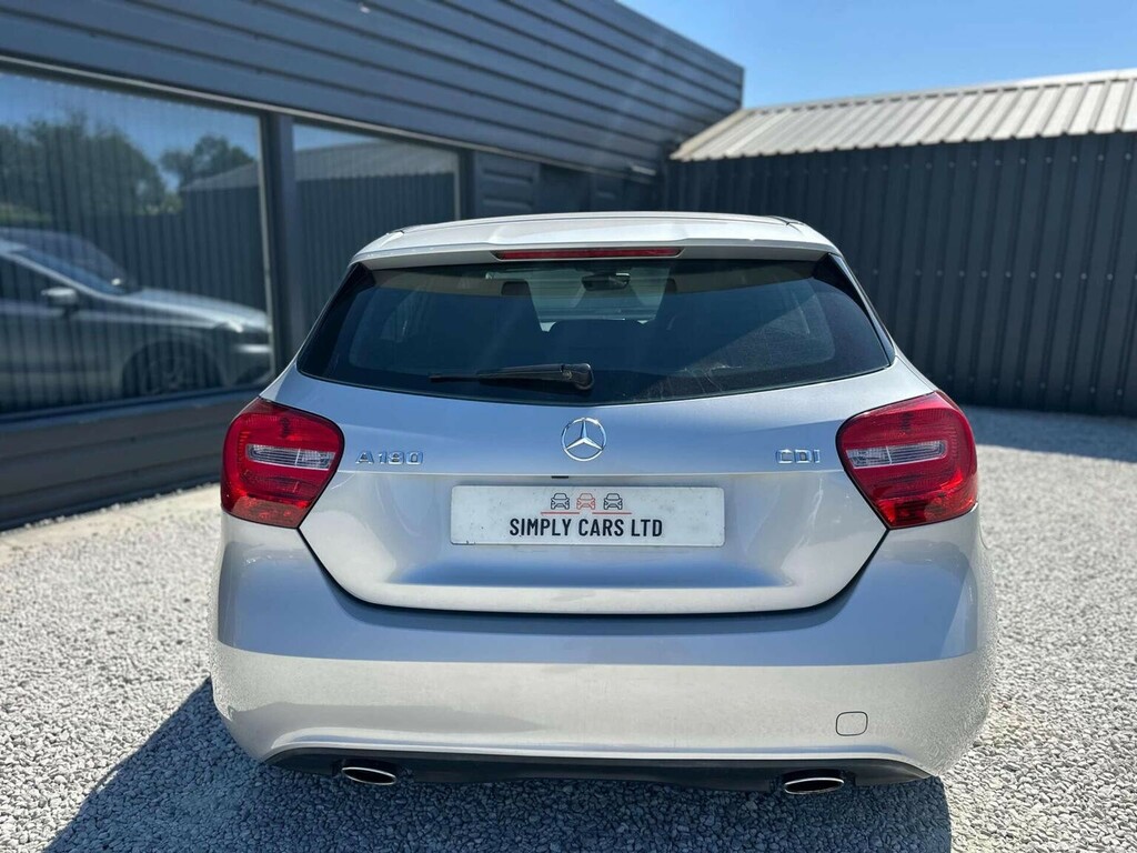 Mercedes-Benz A Class 1.5 A180 Cdi Sport Euro 5 Ss Silver #4