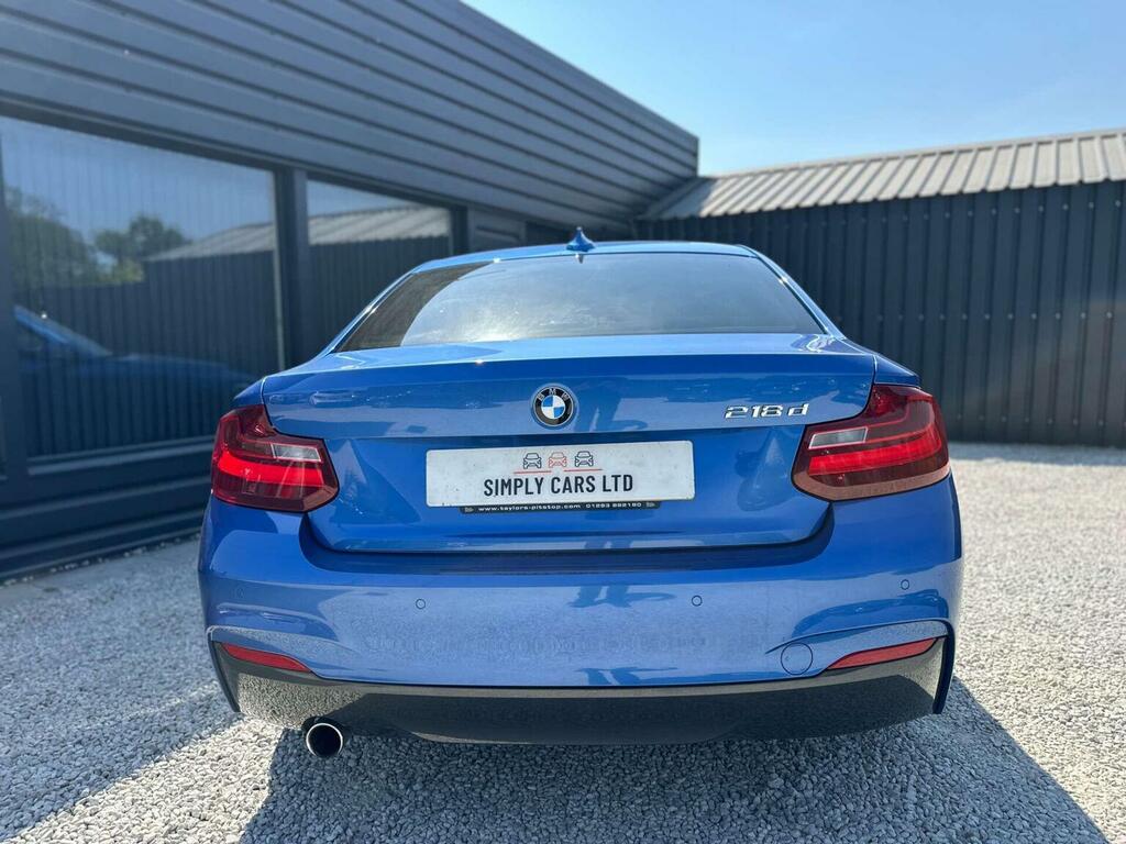 BMW 2 Series 2.0 218D M Sport Euro 6 Ss Blue #4