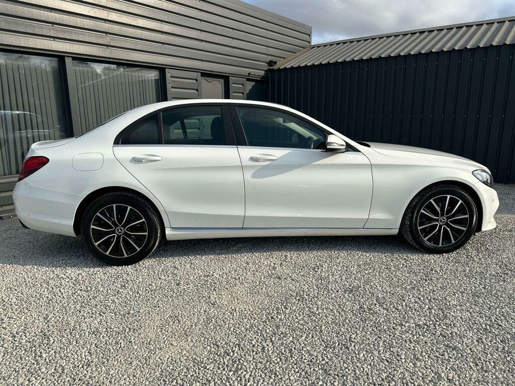 Mercedes-Benz C Class 2.0 C220d Se G-tronic Euro 6 Ss White #2