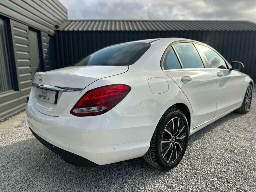 Mercedes-Benz C Class 2.0 C220d Se G-tronic Euro 6 Ss White #3