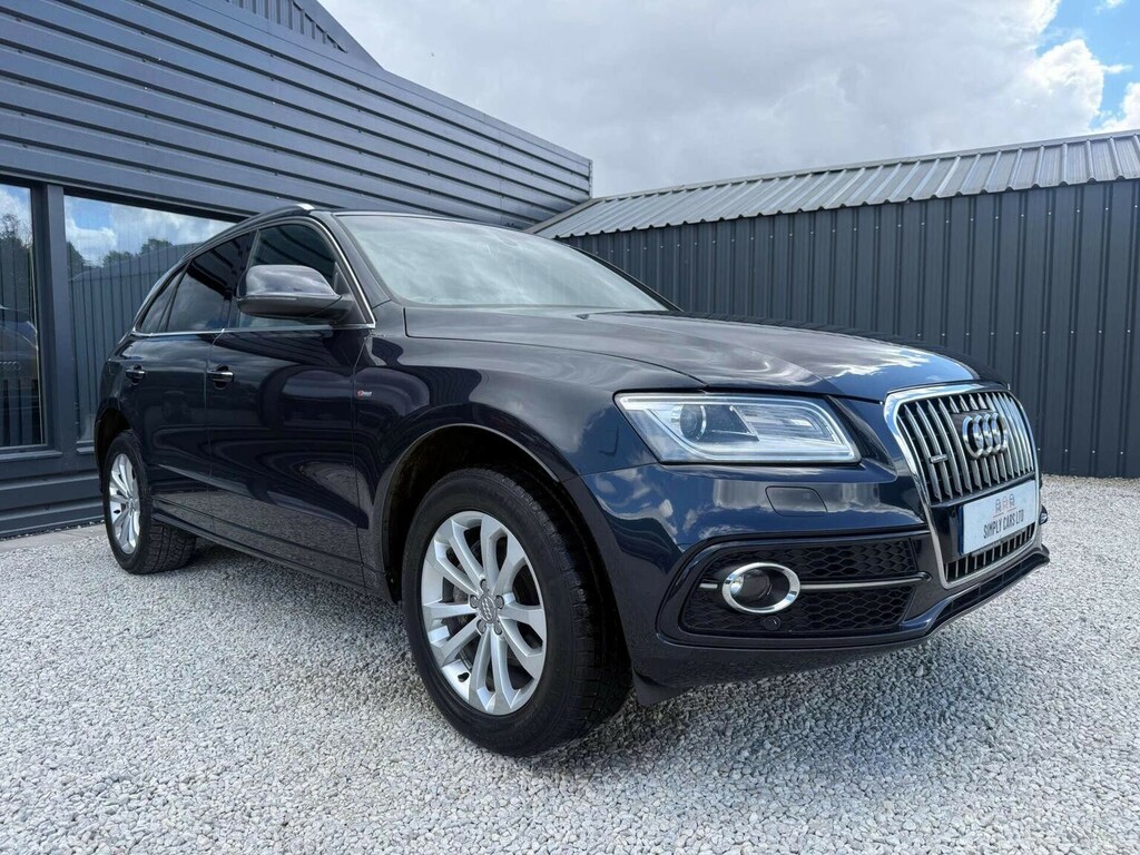 Audi Q5 2.0 Tdi S Line Plus Quattro Euro 5 Ss 2014 Blue