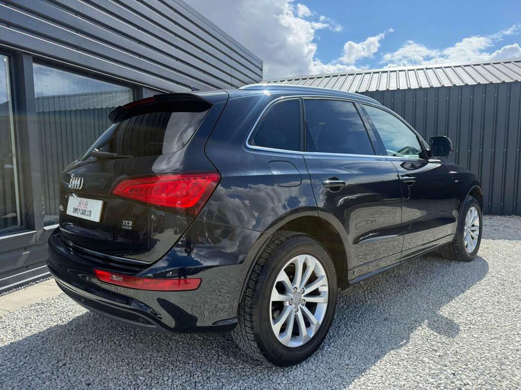 Audi Q5 2.0 Tdi S Line Plus Quattro Euro 5 Ss 2014 Blue #3