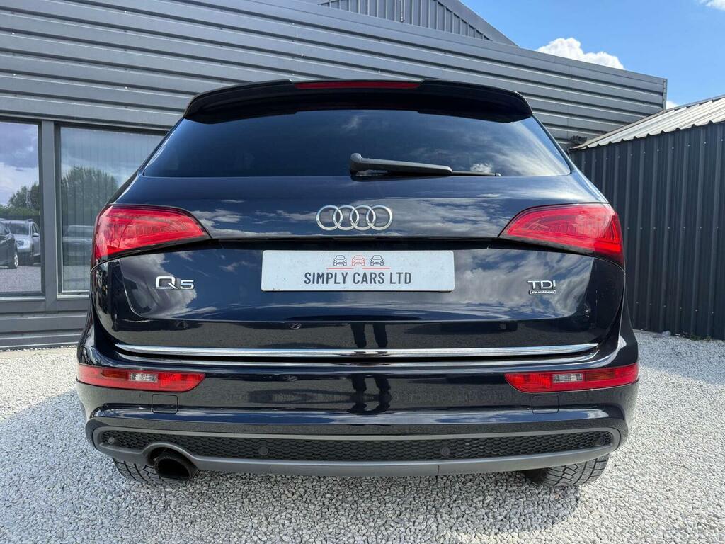 Audi Q5 2.0 Tdi S Line Plus Quattro Euro 5 Ss 2014 Blue #4