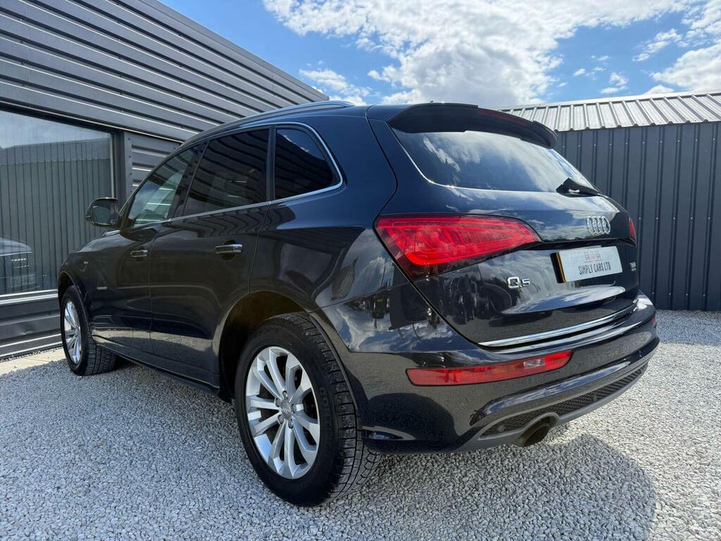 Audi Q5 2.0 Tdi S Line Plus Quattro Euro 5 Ss 2014 Blue #5