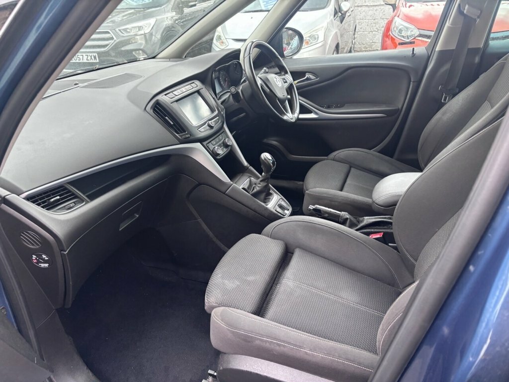 Vauxhall Zafira Tourer Mpv Silver #16