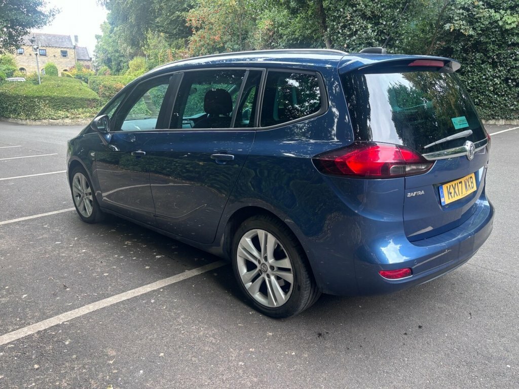 Vauxhall Zafira Tourer Mpv Silver #9