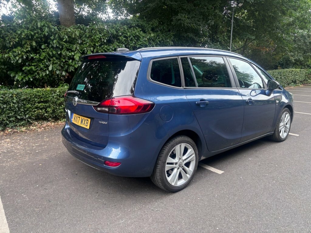 Vauxhall Zafira Tourer 1.4L Sri Blue #5