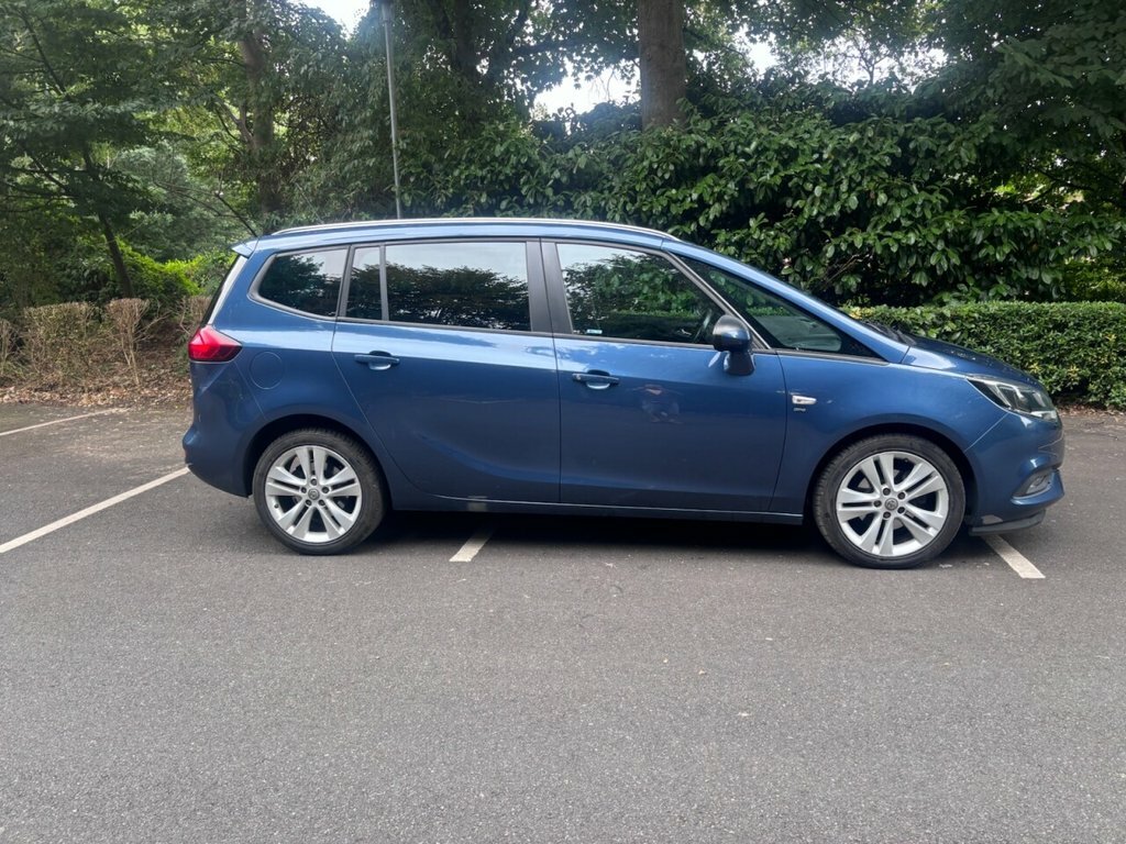 Vauxhall Zafira Tourer 1.4L Sri Blue #4