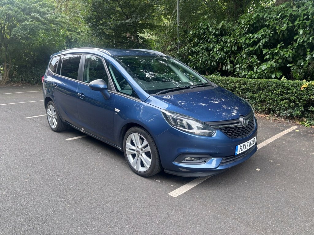 Vauxhall Zafira Tourer 1.4L Sri Blue