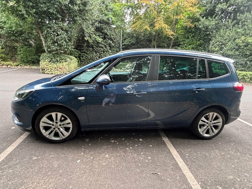 Vauxhall Zafira Tourer Mpv Silver #8