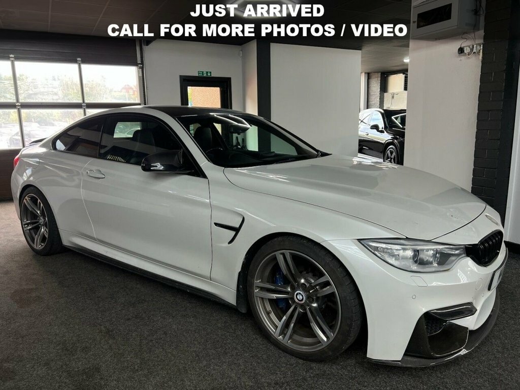 BMW M4 Coupe White